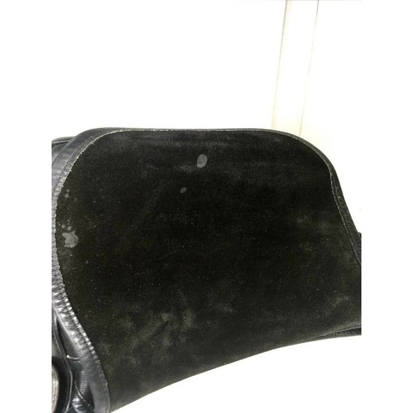 Coach Fletcher 4150 Vintage Black Soft Leather Flap Shoulder Bag - Picture 11 of 12